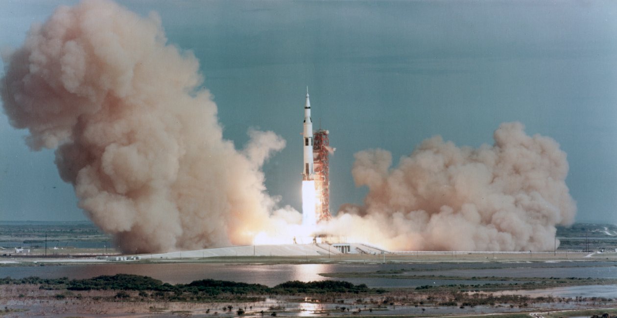 Der Start von Apollo 15, Kennedy Space Center, Florida, USA, 1971 von NASA Images