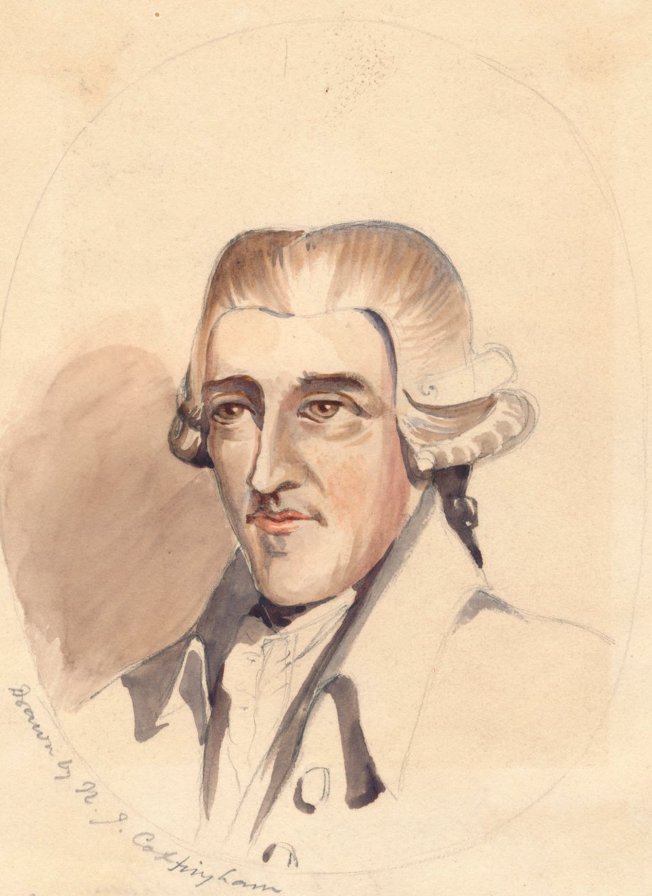 Dr. John Walker, Verfasser des Wörterbuchs von N J Cottingham