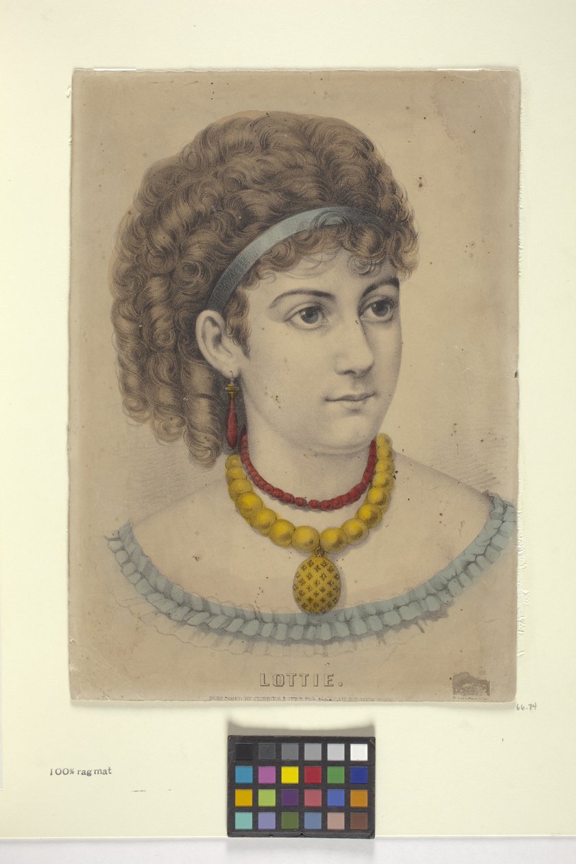 Lottie von N. and Ives J.M. (1824 95) Currier