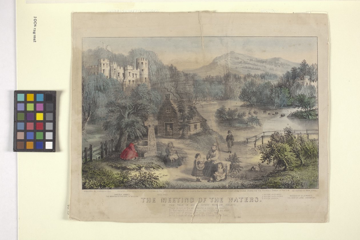 Das Treffen der Wasser von N. and Ives J.M. (1824 95) Currier
