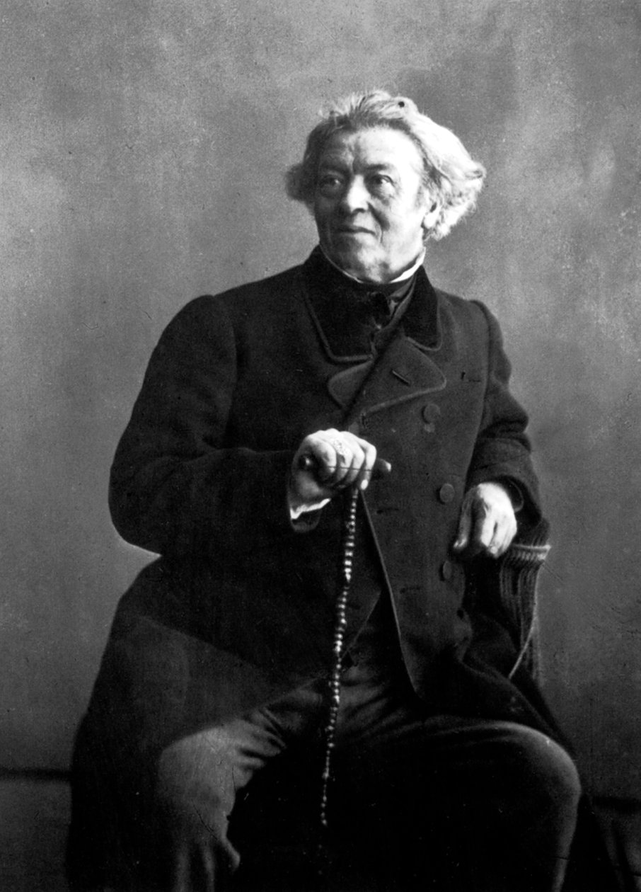 Französischer Maler Camille Corot, fotografiert von Nadar von Nadar