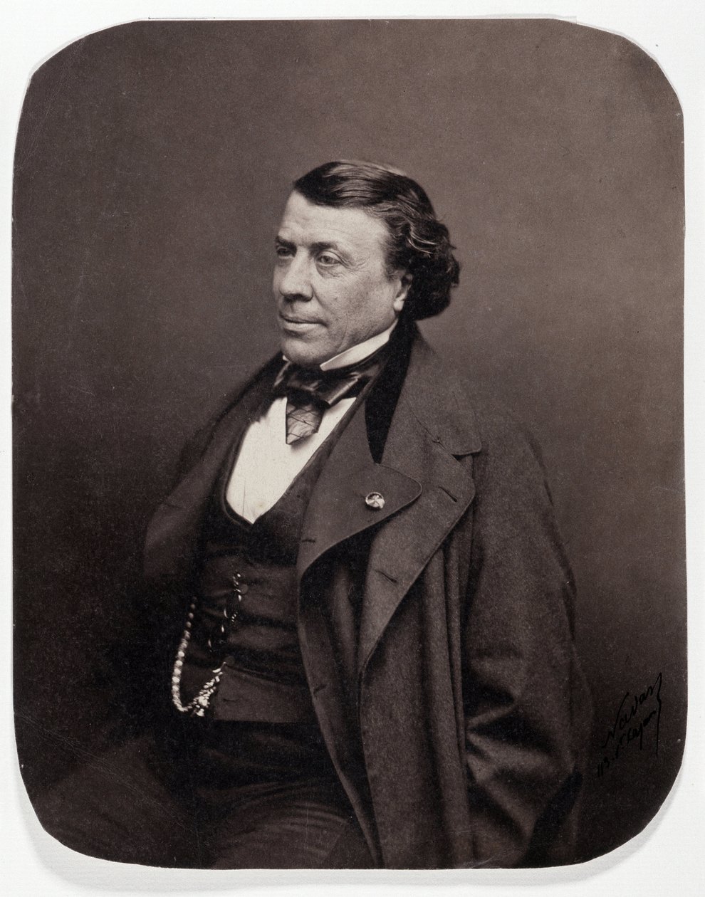 Porträt des französischen Chirurgen Philippe Ricord (1800-1889) von Nadar