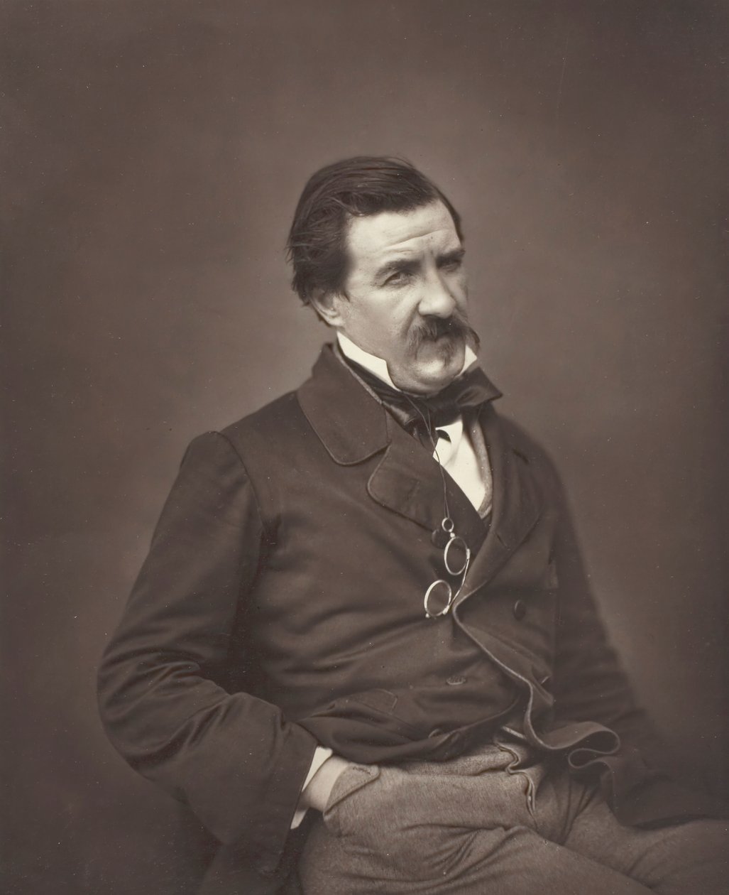 Champfleury geboren Jules François Felix Fleury-Husson, französischer Kritiker und Romanautor, 1821-1889, um 1855 von Nadar