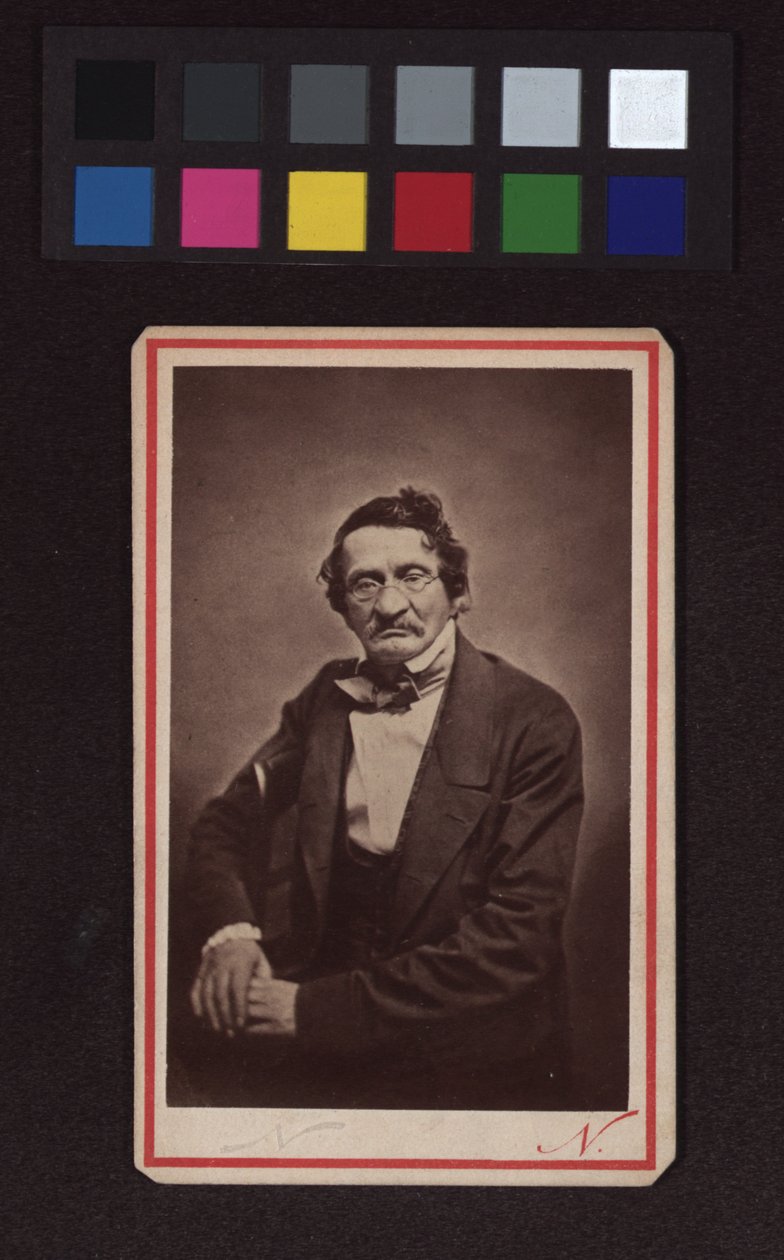 Moritz Gottlieb Saphir (1795-1858), Schriftsteller, Journalist, Satiriker von Nadar