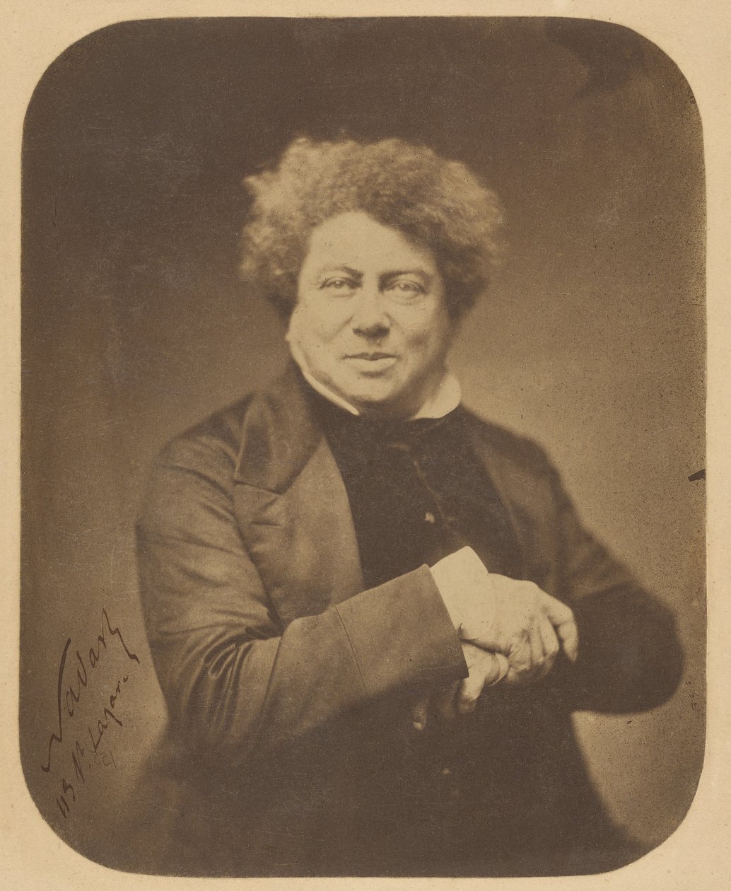 Alexandre Dumas [Vater] (1802-1870) von Nadar [Gaspard Félix Tournachon]
