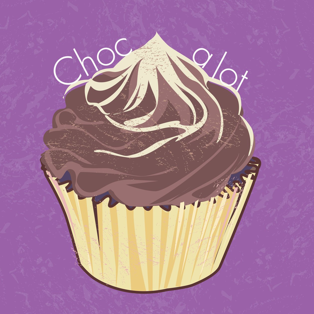 Choc A Lot Cup Cake, 2019 von Nancy Moniz Charalambous