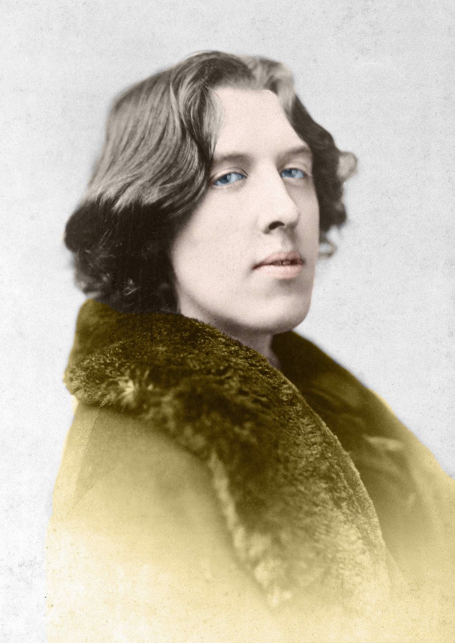 Porträt von Oscar Wilde (1854-1900) um 1882 von Napoleon Sarony (1821-1896) von Napoleon Sarony