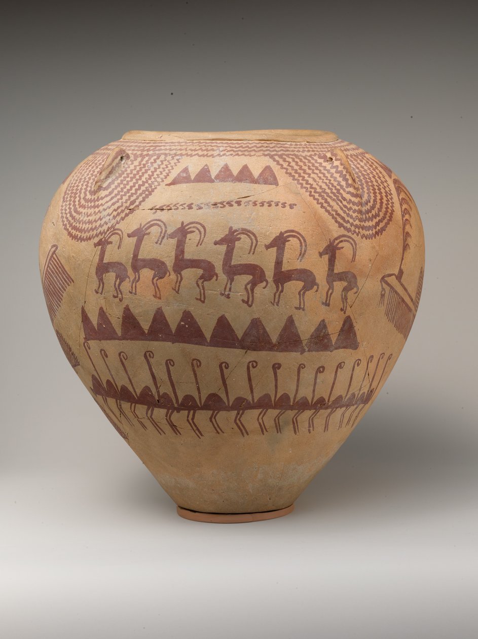 Gefäß mit Tiermotiven von Naqada II Period Egyptian