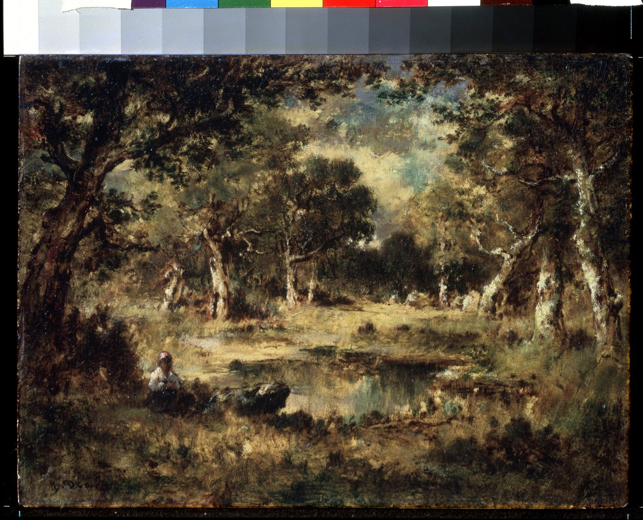 Waldlandschaft von Narcisse Virgile Diaz de la Peña