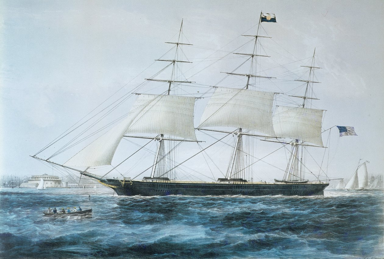 Amerikanisches Klipperschiff 