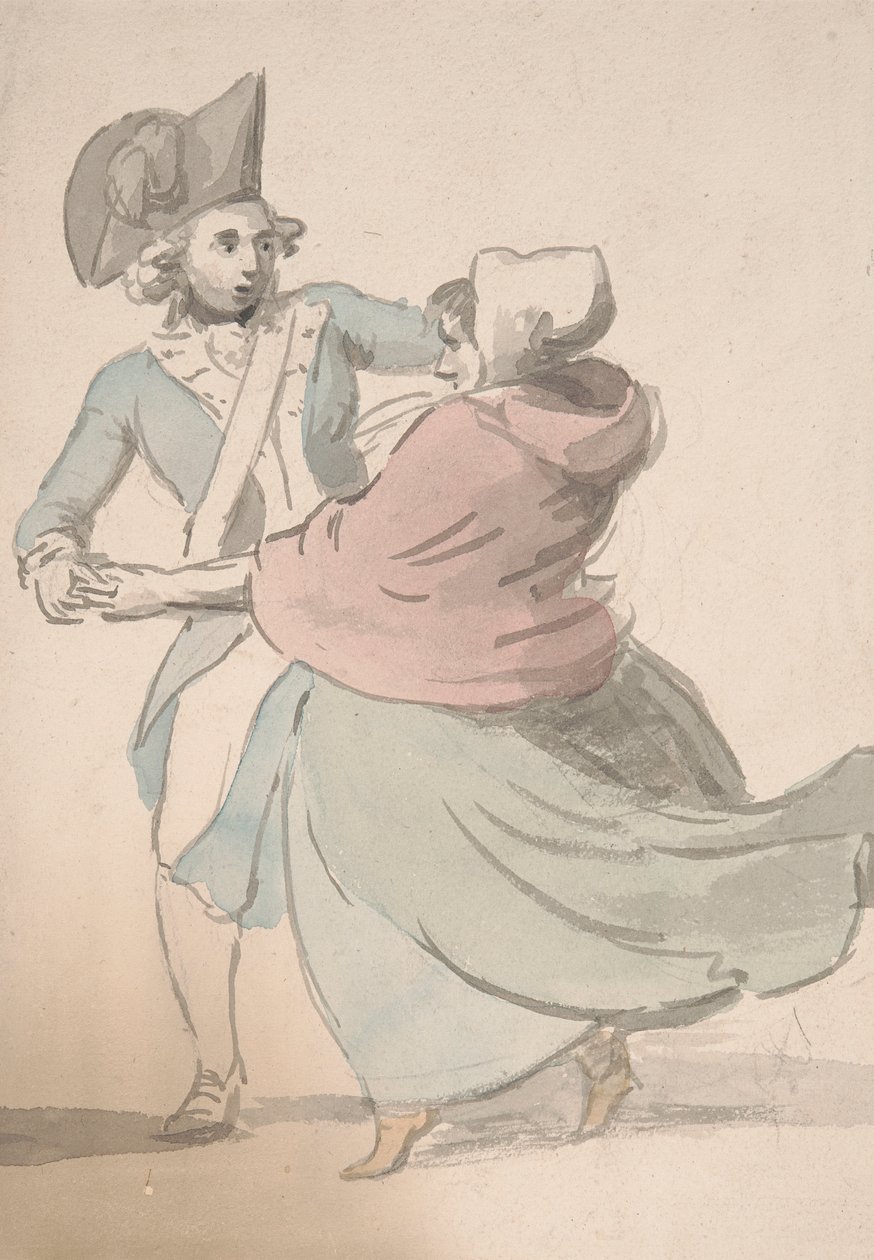 Tanzendes Paar von Nathaniel Dance