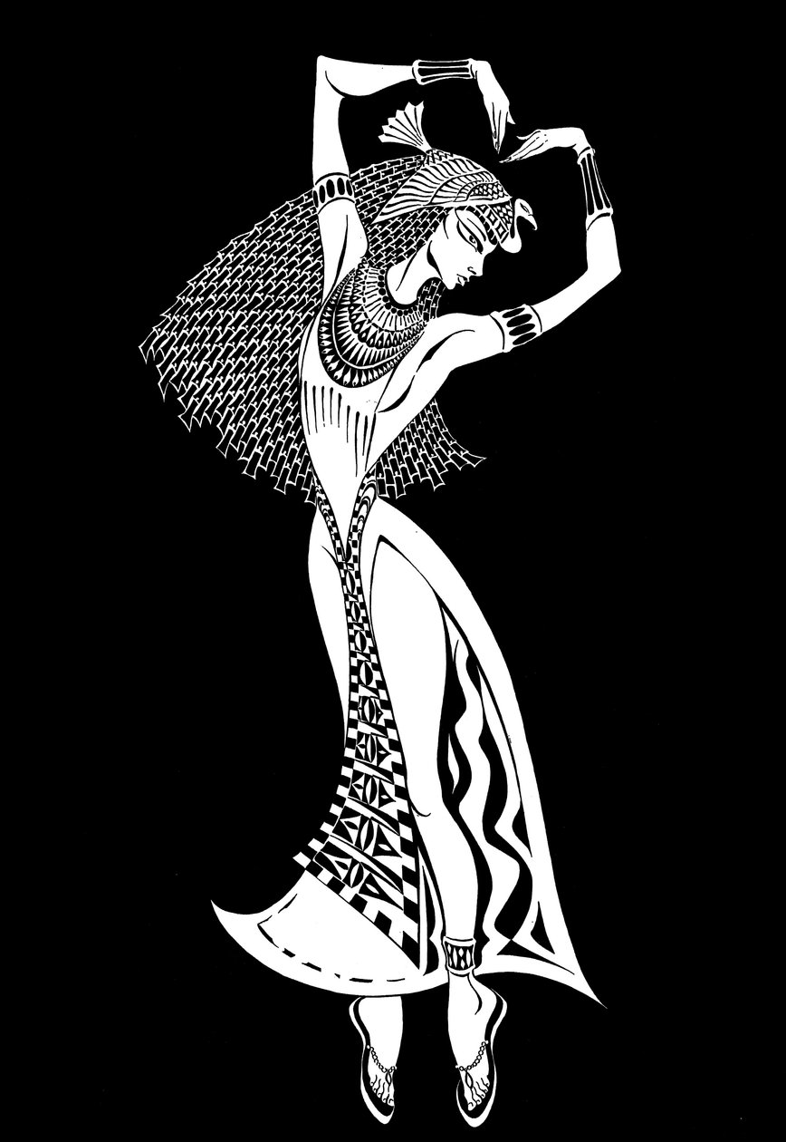 Cleopatra, Porträt der Figur aus der Oper Mlada von Neale Osborne