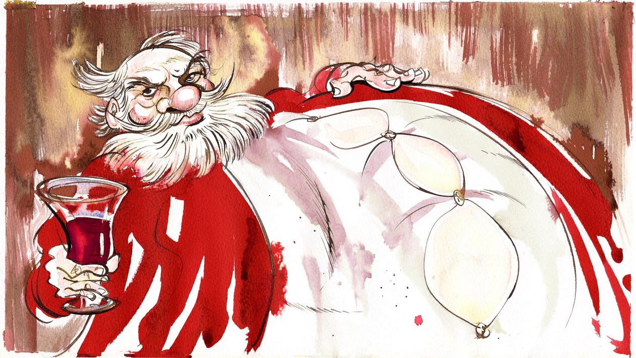 Falstaff - Illustration aus Shakespeares Stück Die lustigen Weiber von Windsor (1601) von Neale Osborne