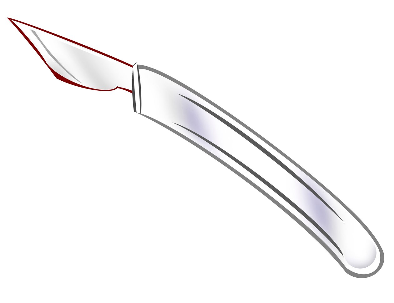Medizin: Skalpell-Illustration von Neale Osborne