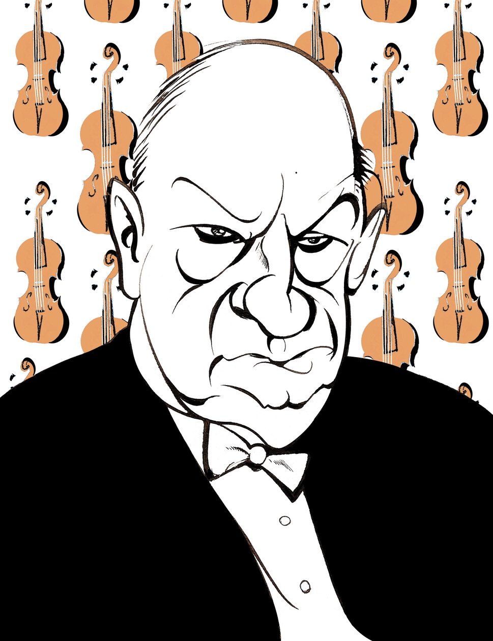 Paul Hindemith - deutscher Komponist, Dirigent und Bratschist, 1895-1963 von Neale Osborne