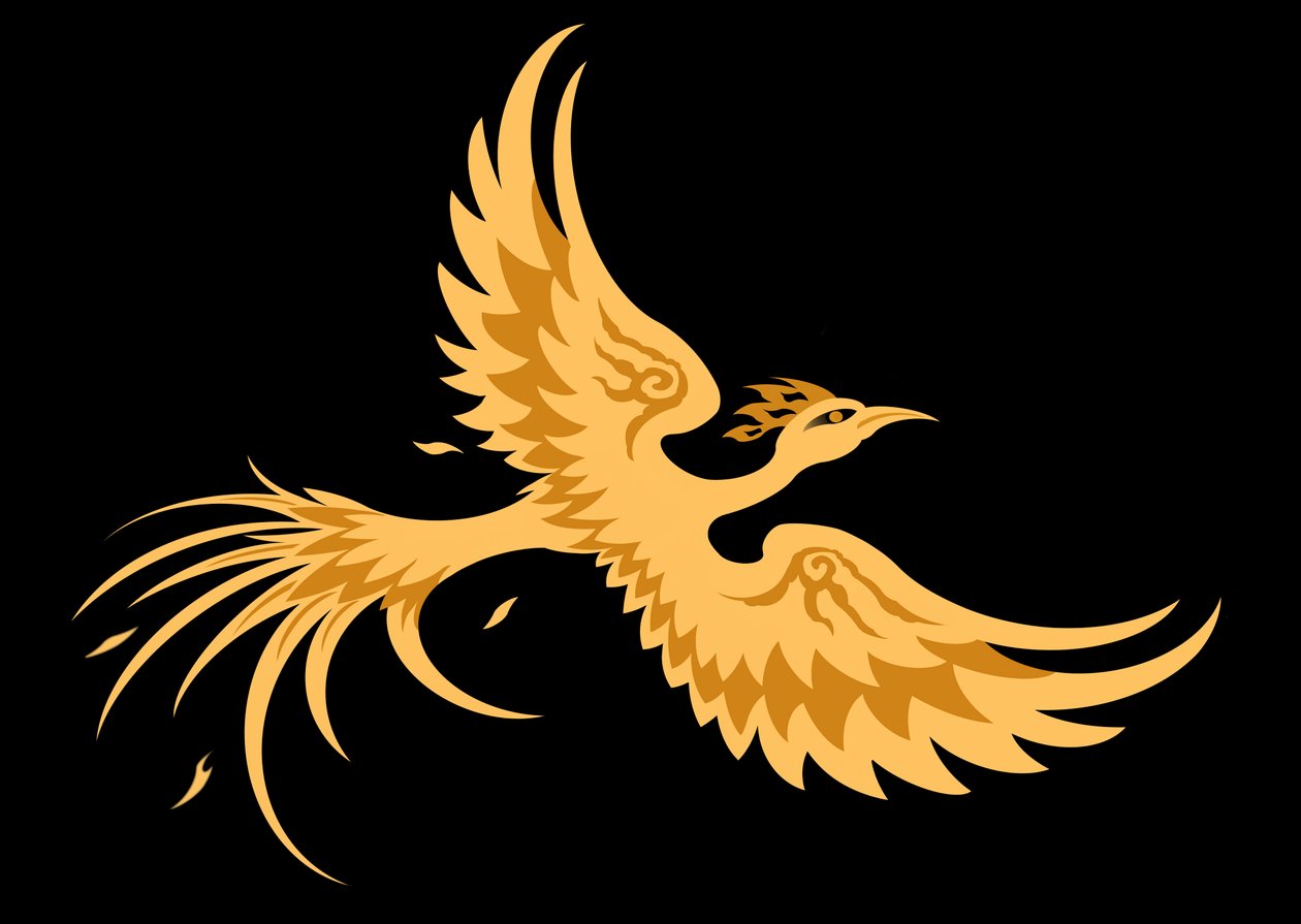 Der Feuervogel - Figur aus der russischen Legende von Neale Osborne