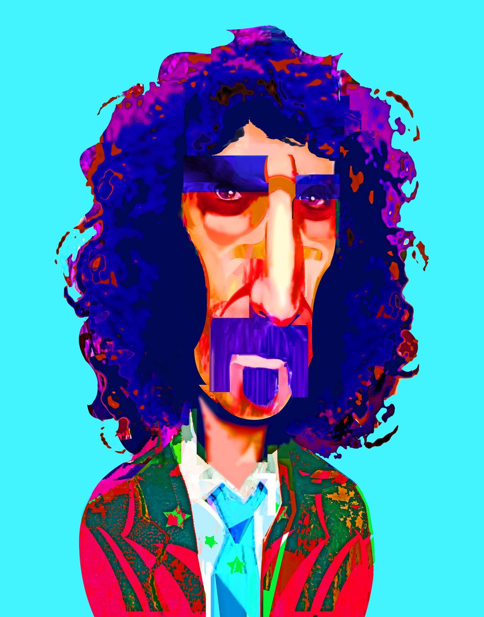 Frank Zappa, 2021 von Neale Osborne