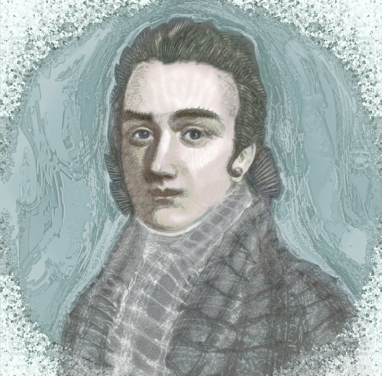 Samuel Taylor Coleridge, 2021 (digital) von Neale Osborne
