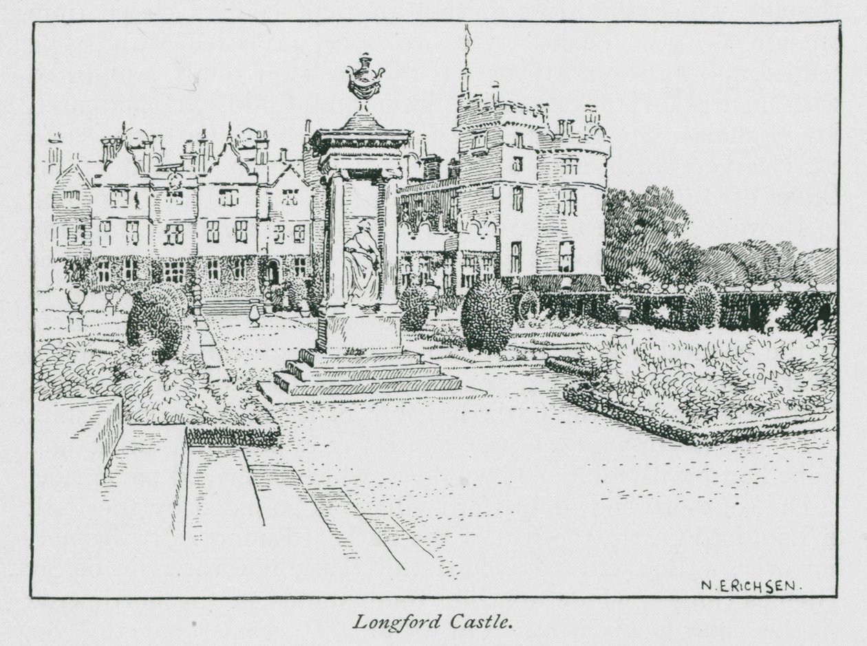 Longford Castle von Nelly Erichsen