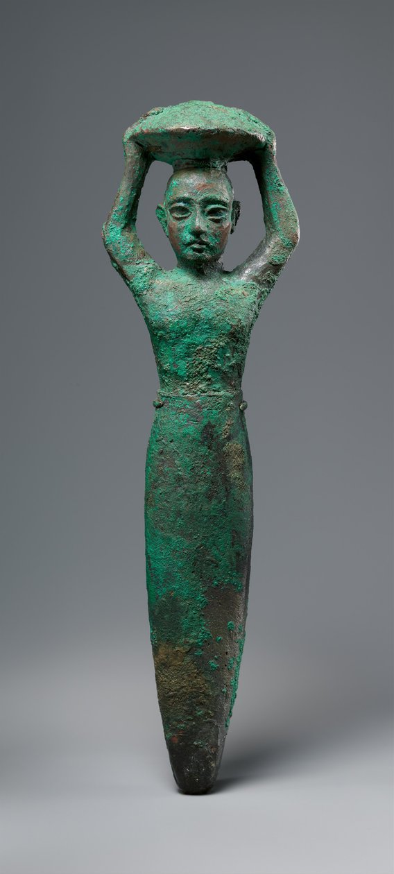 Fundamentfigur des Königs Shulgi von Ur, einen Korb tragend, um 2094-2047 v. Chr. von Neo Sumerian