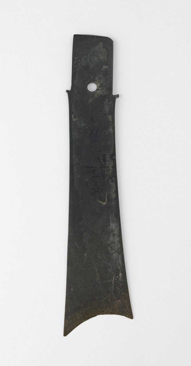 Gabelmeißel (zhang), Qijia-Kultur, ca. 2500-2000 v. Chr. von Neolithic Period Chinese School