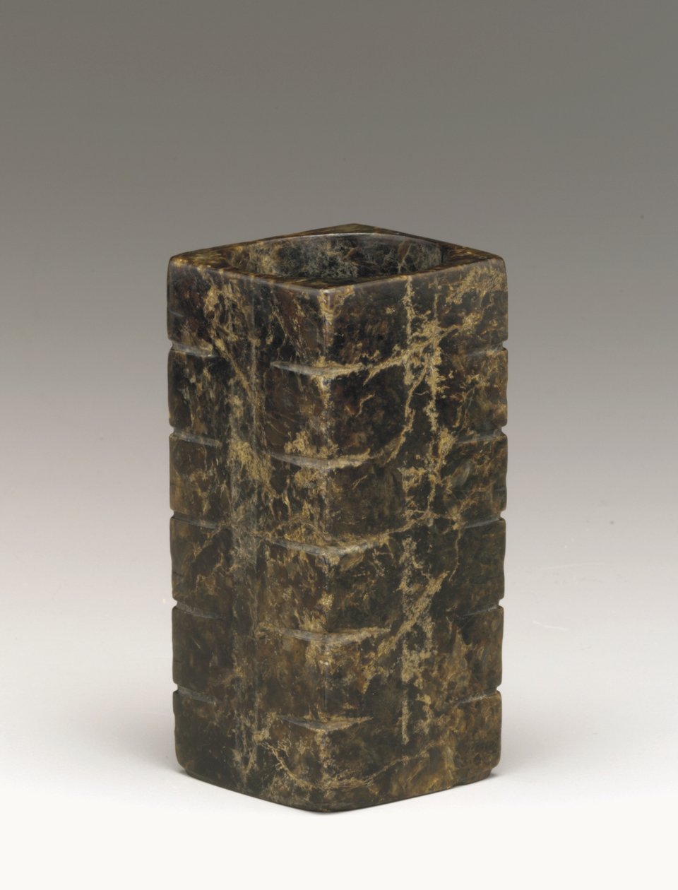 Hohe Röhre (cong), Region des Tai-Sees, Liangzhu-Kultur, 3300-2250 v. Chr. von Neolithic Period Chinese School