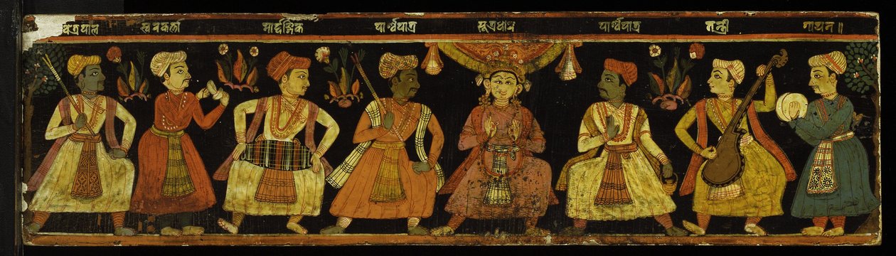 Buchcover eines Manuskripts eines Theatertextes von Nepalese School