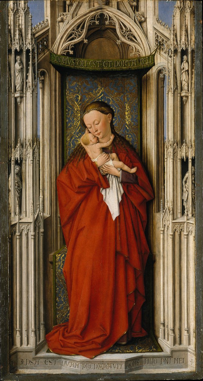 Jungfrau und Kind in einer Nische, ca. 1500 von Netherlandish School