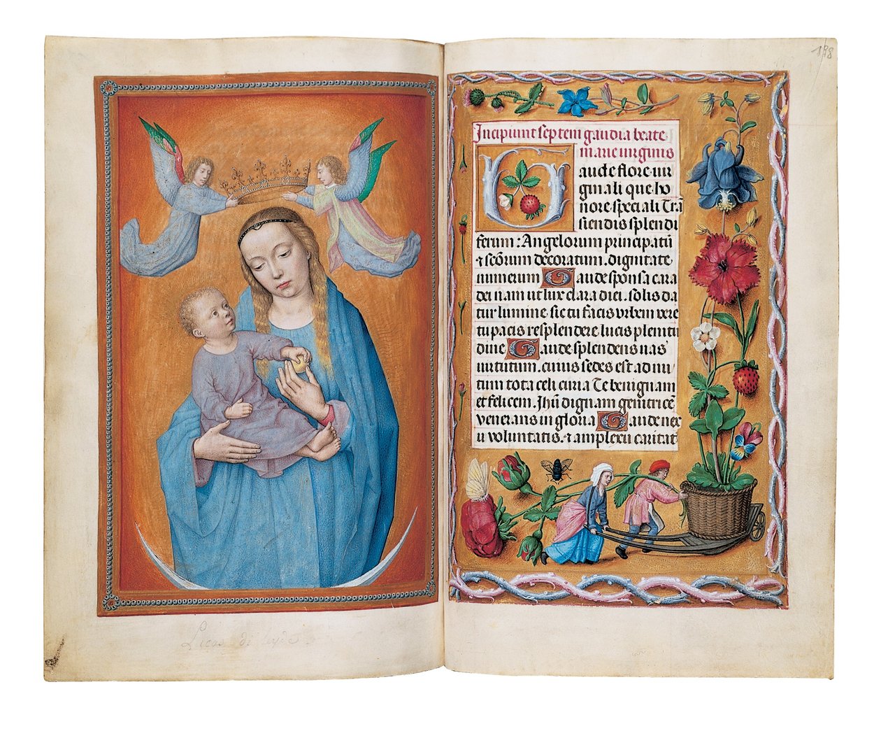 Stundenbuch, Gent oder möglicherweise Brügge, ca. 1505 von Netherlandish School