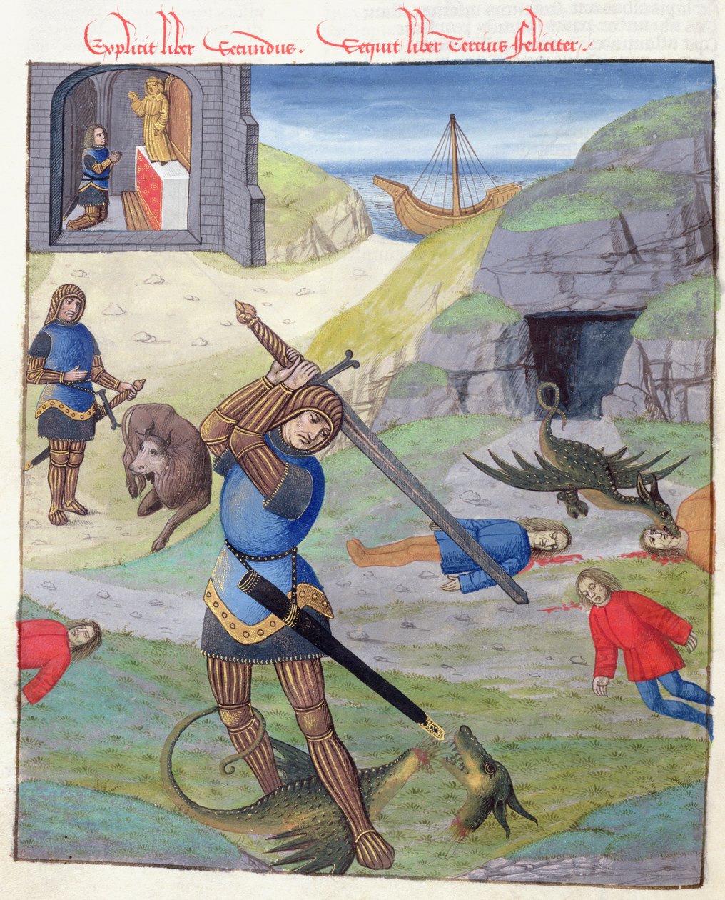 Kadmos, aus Metamorphosen 10 von Ovid, 1497 von Netherlandish School