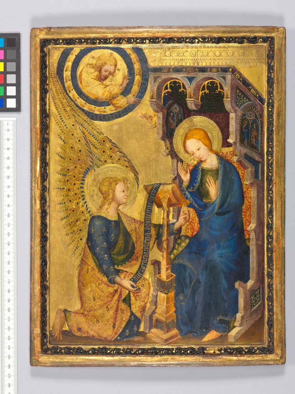 Die Verkündigung, ca. 1380 von Netherlandish School