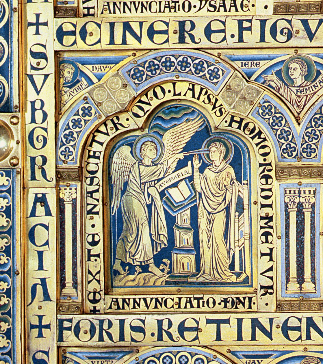 Der Verduner Altar, biblische Szenen (Detail) von Nicholas of Verdun