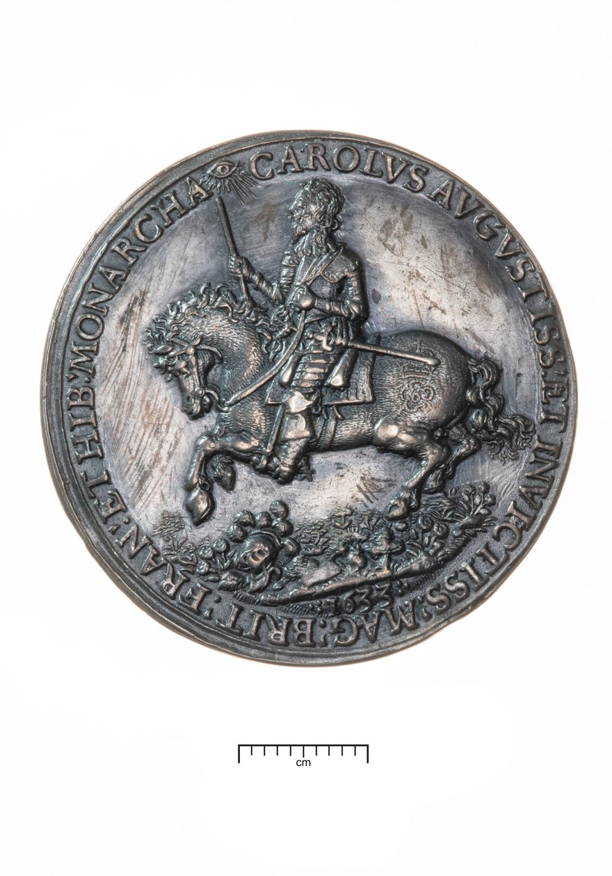 Karl I., Rückkehr nach London nach der Krönung in Edinburgh, 1633 von Nicholas Briot