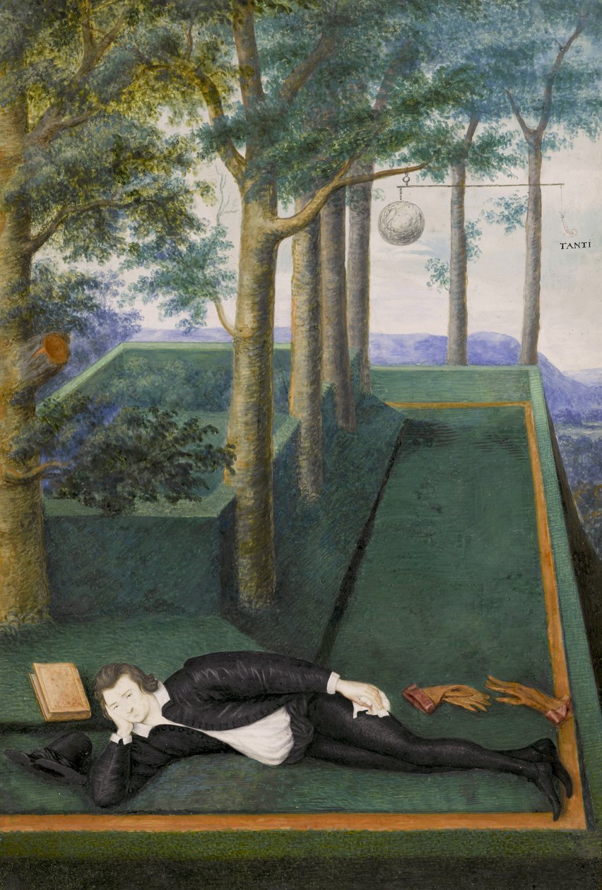 Henry Percy, 9. Earl of Northumberland, 1590-95 von Nicholas Hilliard