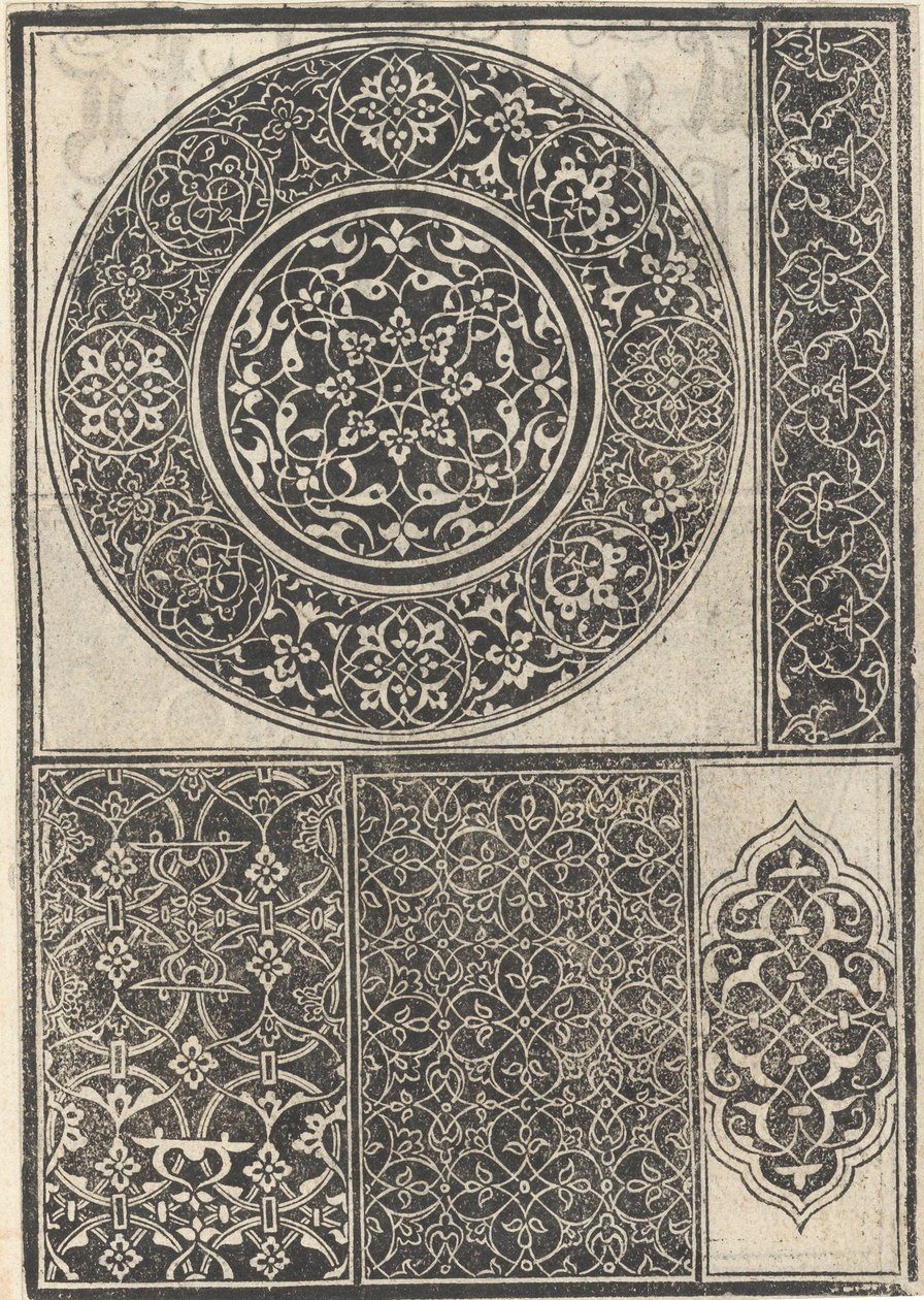 Esemplario di lavori, Seite 15 verso, August 1529 von Nicolò Zoppino