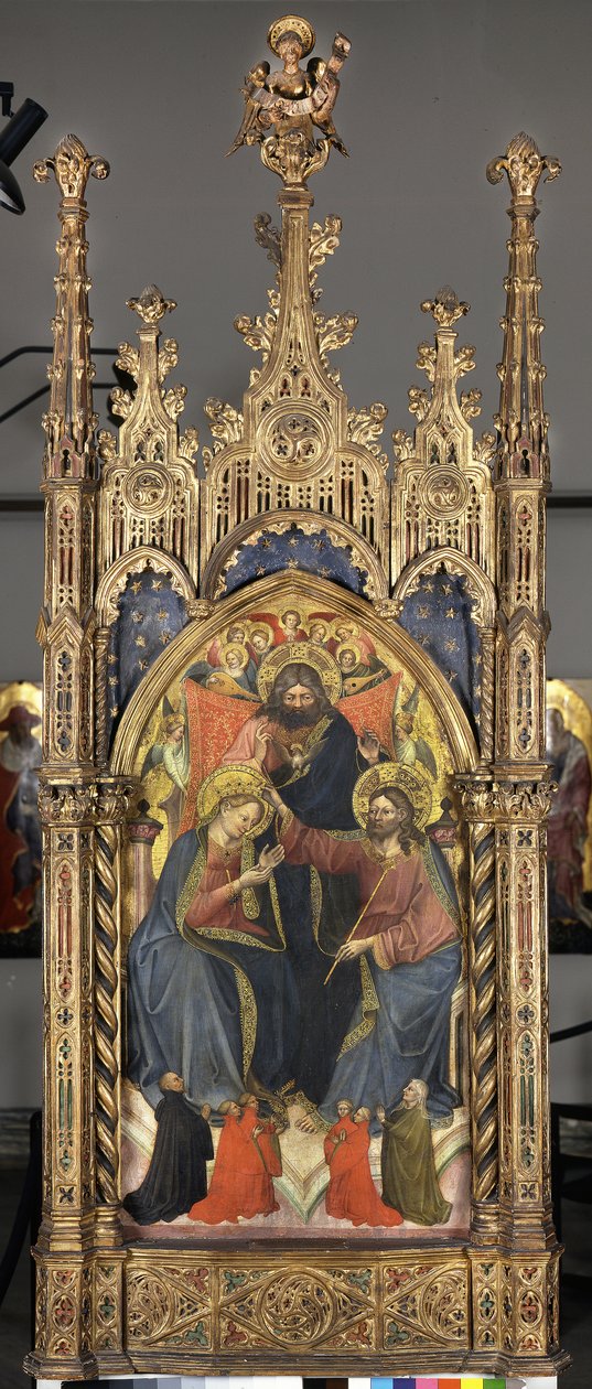 Krönung der Jungfrau, ca. 1400 von Nicolò di Pietro