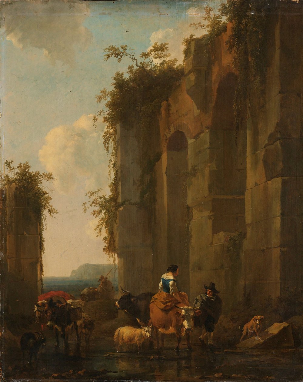 Ruinen in Italien von Nicolaes Pieterszoon Berchem