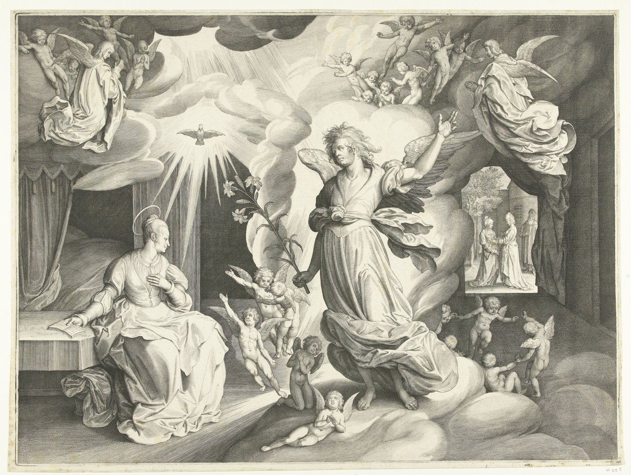 Verkündigung von Nicolaes de Bruyn