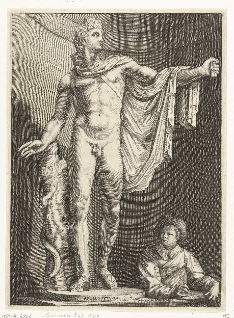 Apollo Belvedere von Nicolaes de Bruyn
