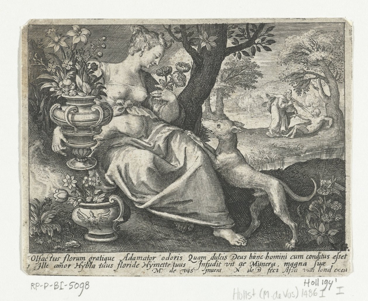 Geruchssinn von Nicolaes de Bruyn