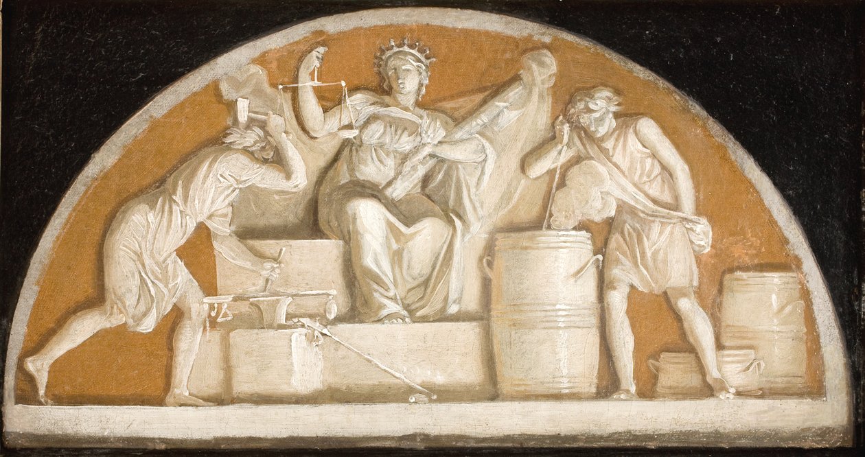 Standardisierung von Gewichten und Maßen im Jahr 1683 von Nicolai Abildgaard