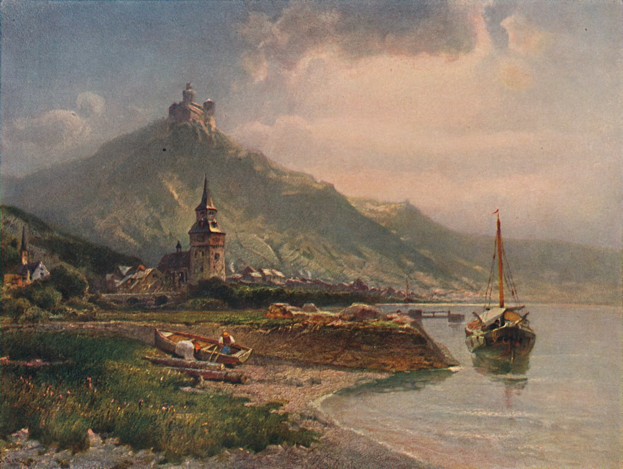 Braubach und die Marksburg von Nicolai Astudin