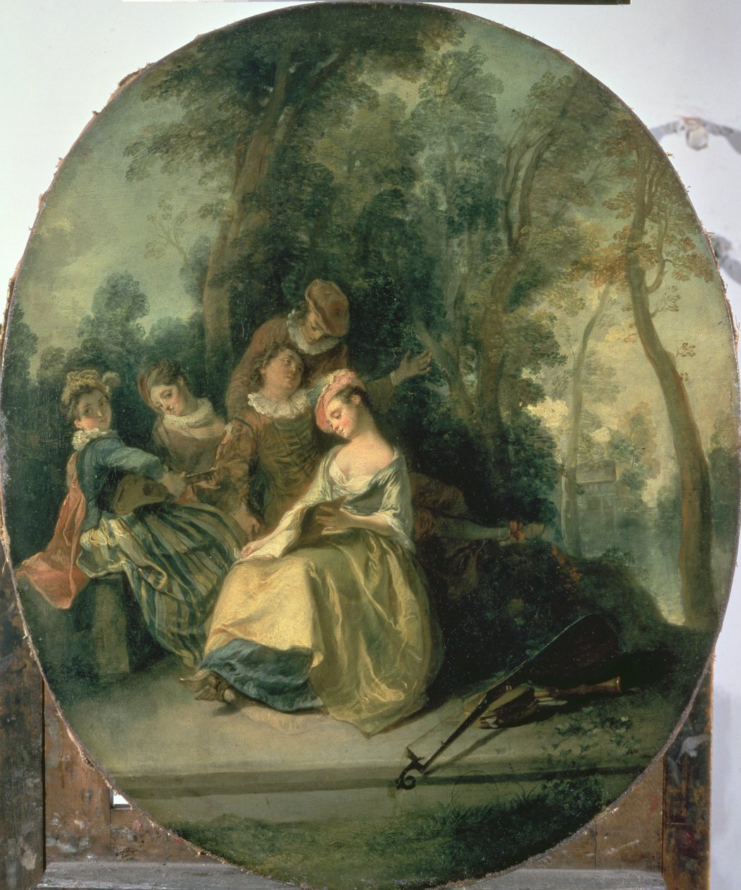 Konzert im Park, 1725 von Nicolas Lancret