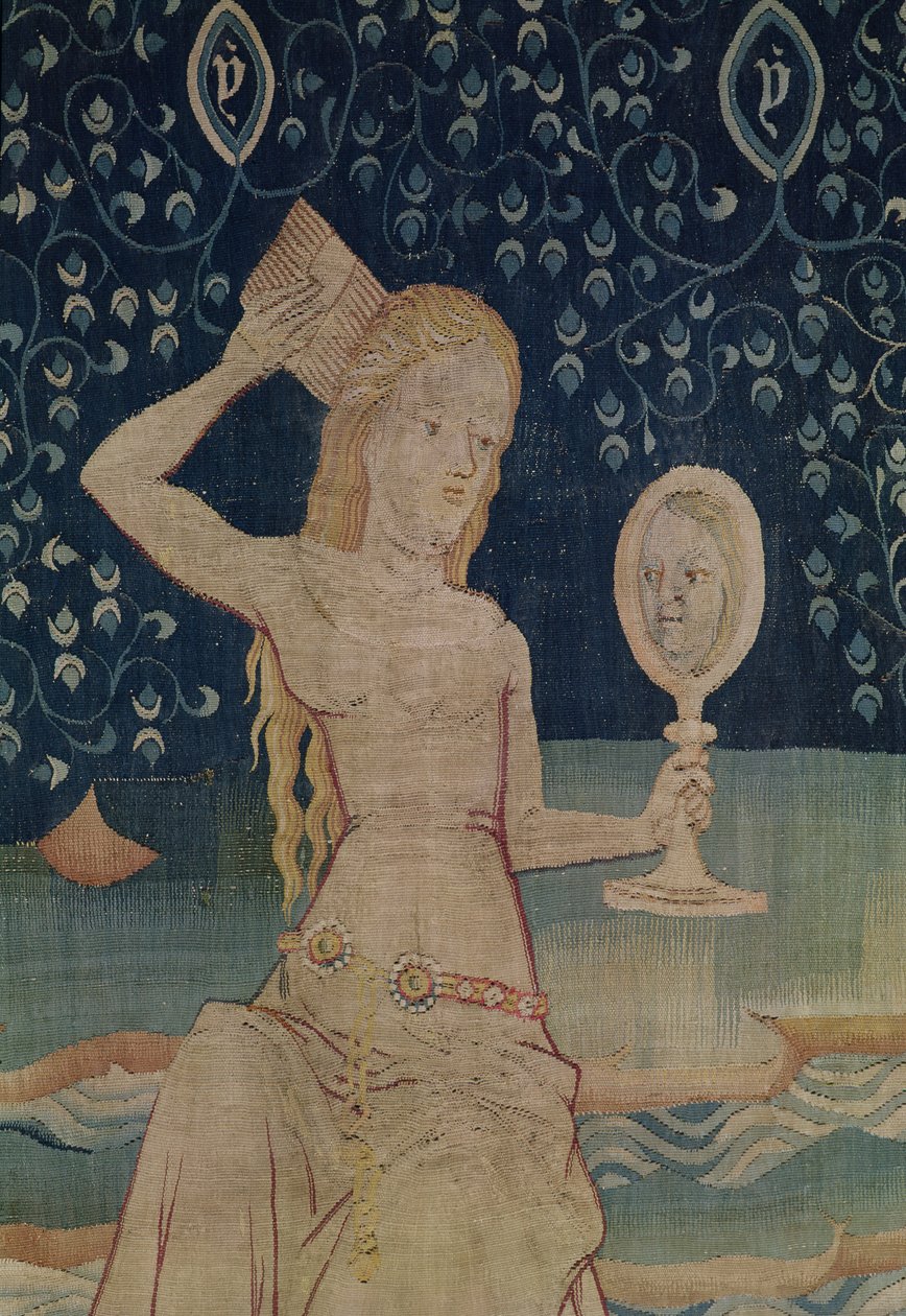 Die Hure Babylon (Detail) von Nicolas Bataille