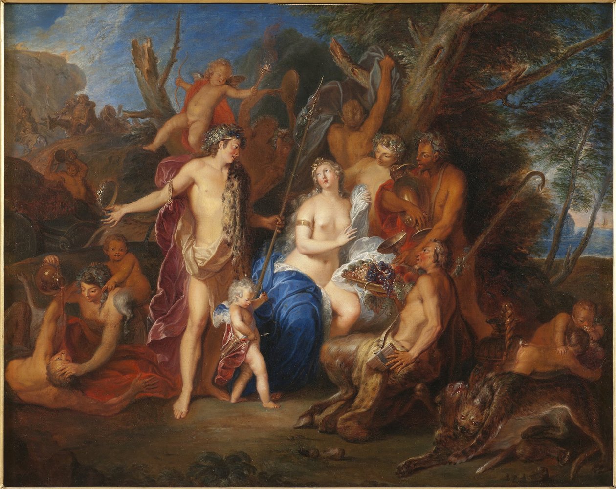 Bacchus und Ariadne von Nicolas Bertin