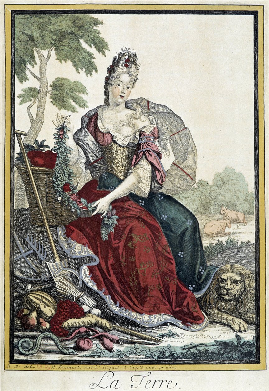Allegorie der Erde von Nicolas Bonnart