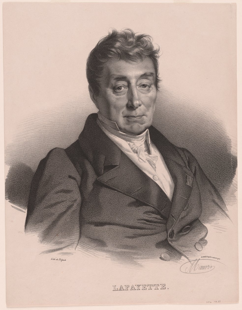 Marquis De Lafayette von Nicolas Eustache Maurin