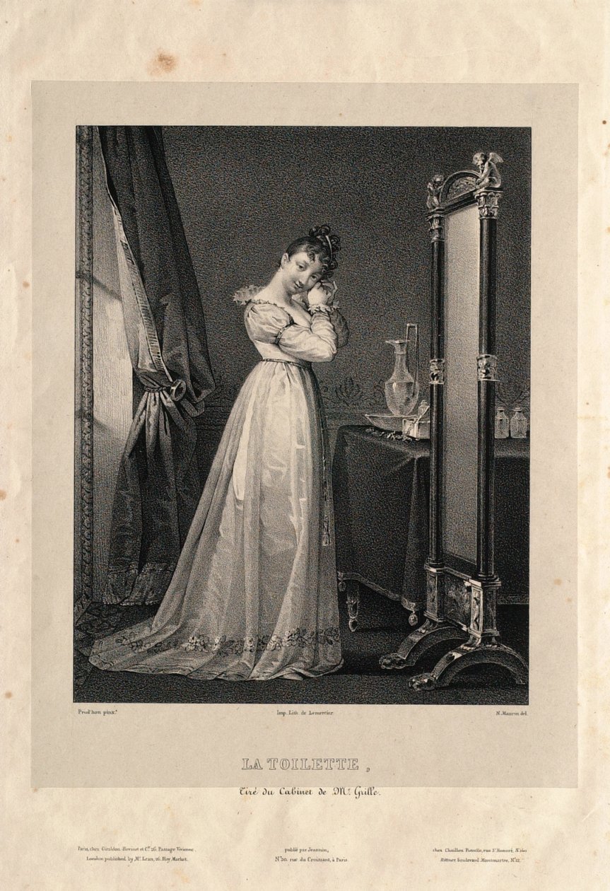 Die Toilette (Aus der Sammlung von Sir Grille) von Nicolas Eustache Maurin