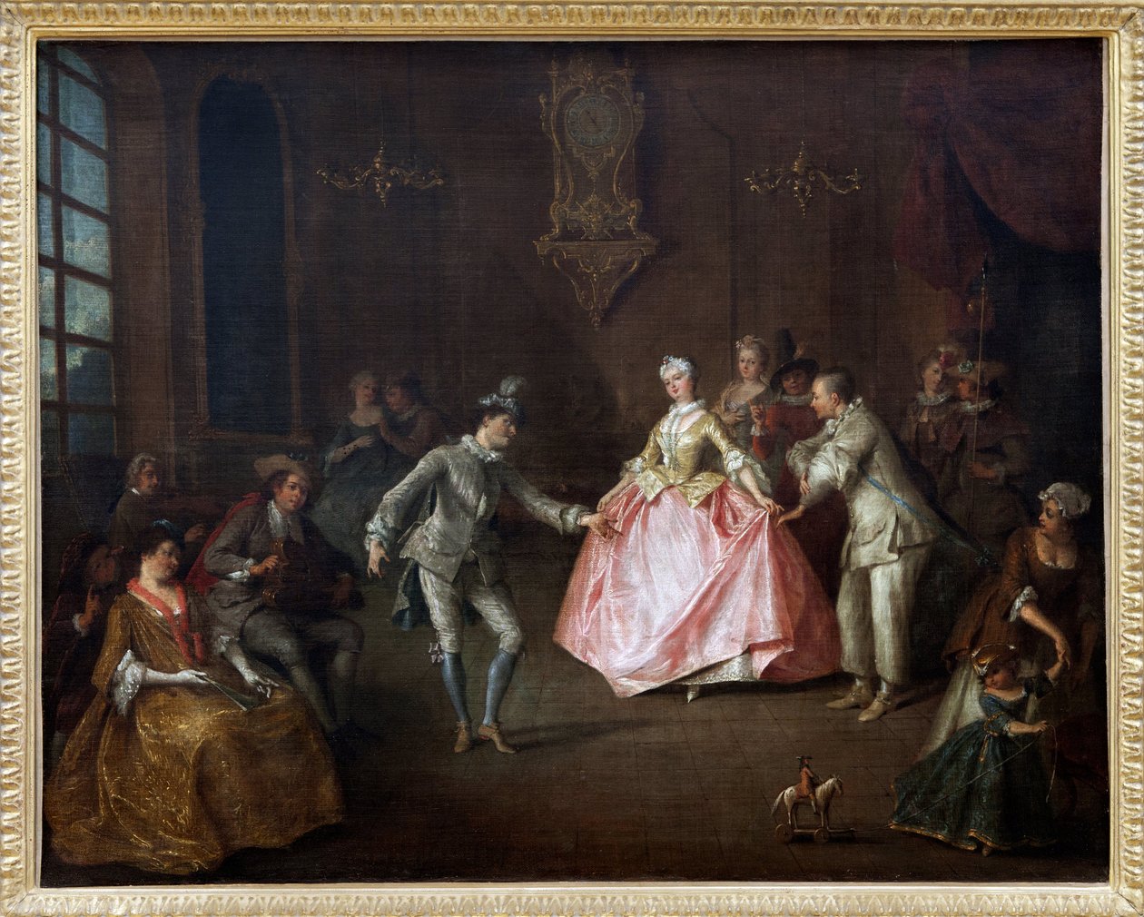 Vor dem Kostümball von Nicolas Lancret