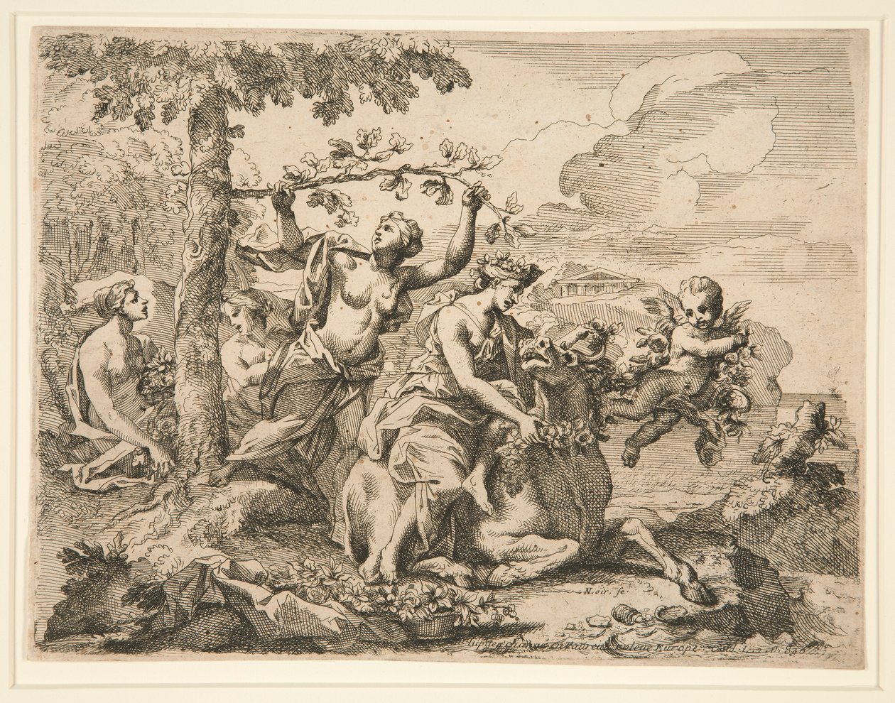 Raub der Europa (L von Nicolas Pierre Loir